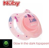 Nuby Natural Fopspeen 0-6m - Glow In The Dark