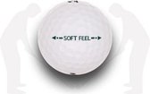 gebruikte/lakeballs SRIXON SOFT FEEL AAA / 12 stuks / White