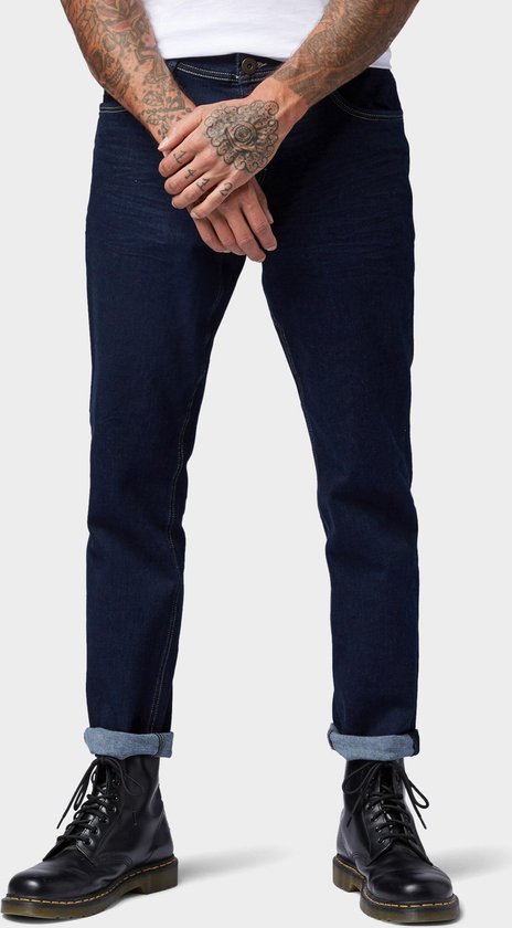 Tom Tailor jeans josh Blauw Denim-34-32