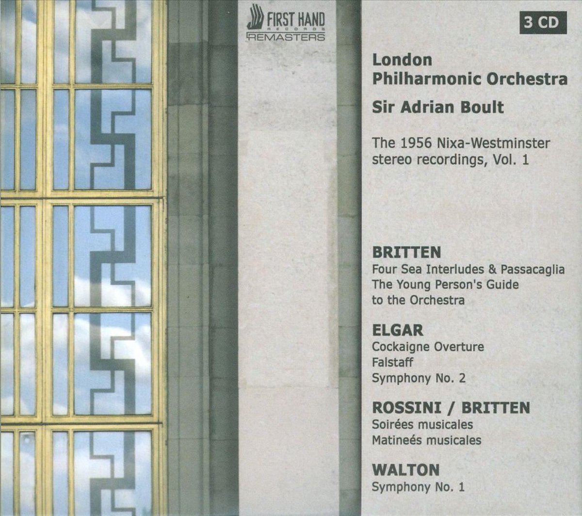 London Symphony Orchestra - The 1956 Nixa-Westminster Stereo Recordings Vol.1