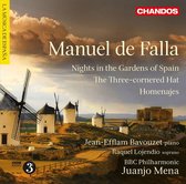 Jean-Efflam Bavouzet, Raquel Lojendio, BBC Philharmonic, Juanio Mena - Nights In The Gardens Of Spain/The Three-cornerd Hat/Homenajes (CD)