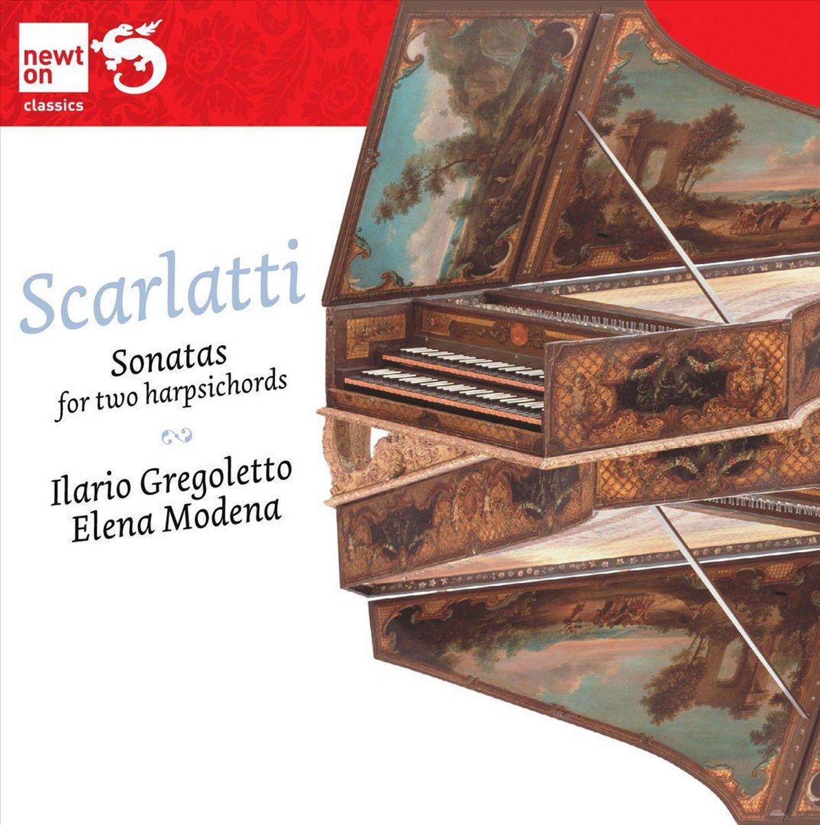 Ilario Gregoletto & Elena Modena - Scarlatti: Sonatas For Two Harpsichords (CD)