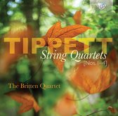 The Britten Quartet:peter Manning < - Tippett: String Quartets Nos. 1 - 4