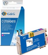 G&G 405XL Inkcartridge compatibel voor Epson 405 405XL Magenta-Hoge Capaciteit Huismerk