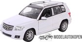 Mercedes-Benz GLK Klasse (Wit) 1/24 Rastar - Modelauto - Schaalmodel - Model auto - Miniatuurautos - Miniatuur auto