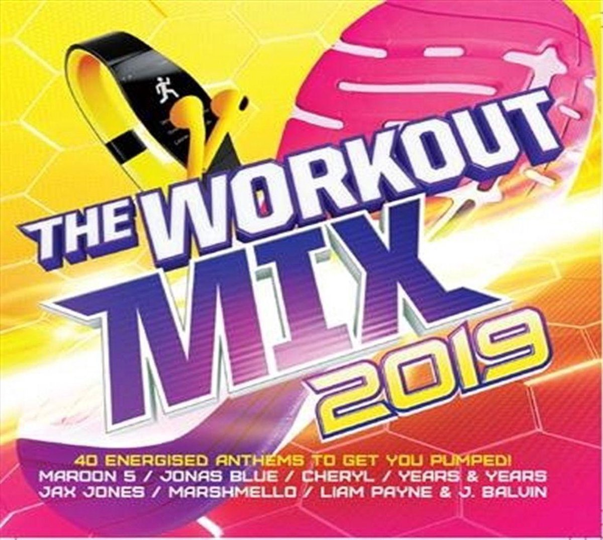 The Workout Mix 2019, various artists CD (album) Muziek
