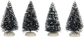 Luville - Bristle tree mini 4 pieces - Kersthuisjes & Kerstdorpen