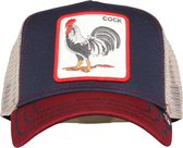 Casquette Trucker Goorin Bros All American Rooster - Bleu Rouge