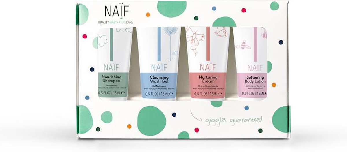 Na f Natuurlijke miniset - 4 x 15ml in geschenkverpakking