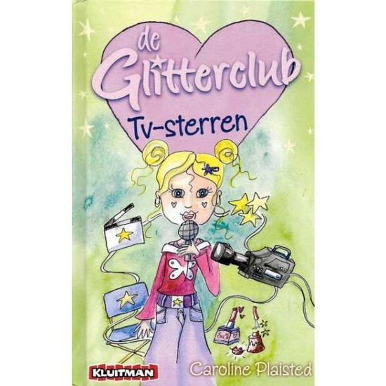 Afbeelding van het spel Kinderboeken de glitterclub tv sterren - AVI E6