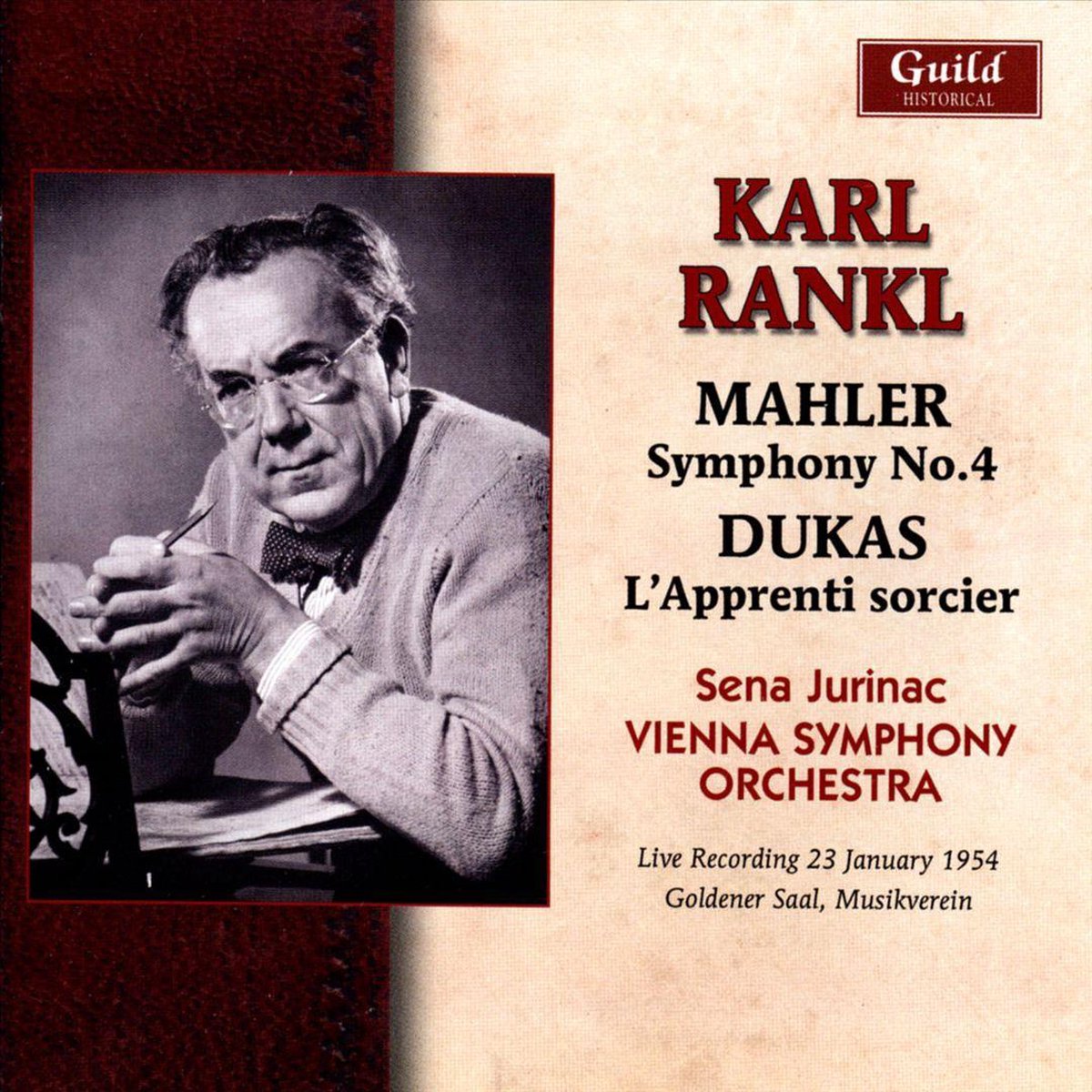 Karl Rankl - Mahler, Dukas