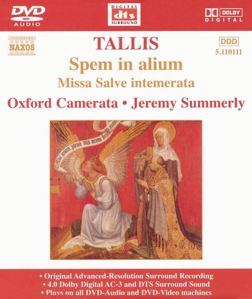Tallis: Spem in alium; Missa Salve intemerata