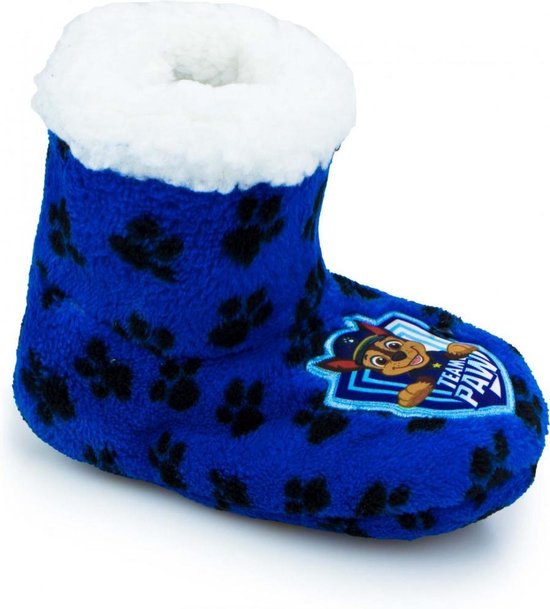 partij knoflook opladen Paw Patrol Sloffen - Pantoffels - Blauw Chase - Maat 25/26 | bol.com