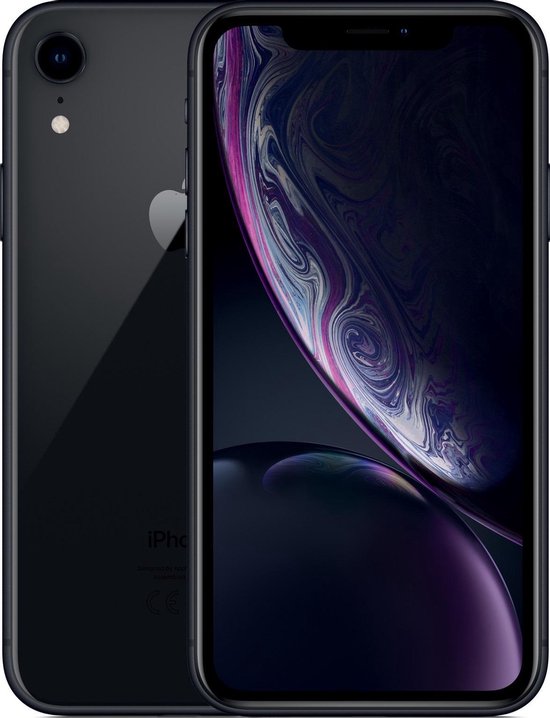 Apple iPhone XR 15,5 cm (6.1") Double SIM iOS 14 4G 128 Go Noir