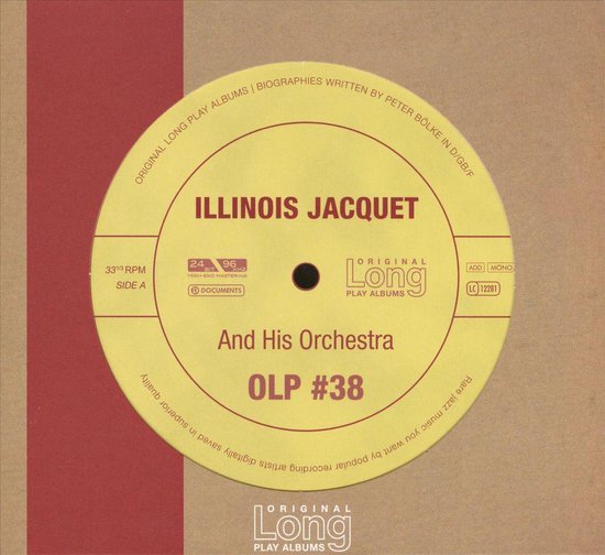 Vol. 38, Illinois Jacquet CD (album) Muziek bol