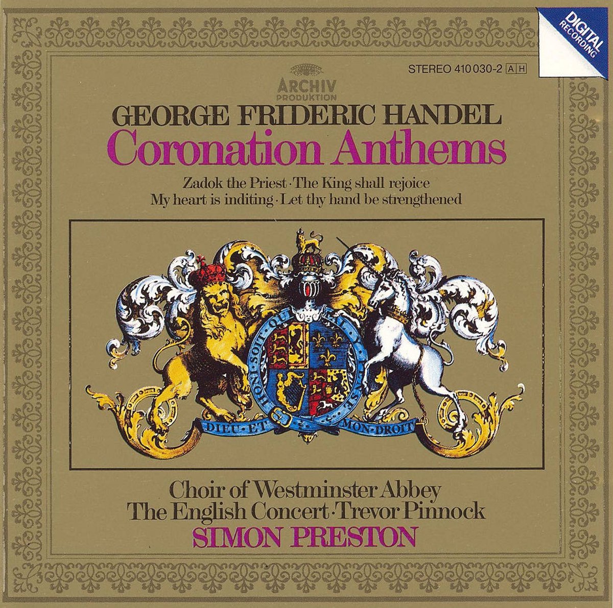 Handel: Coronation Anthems