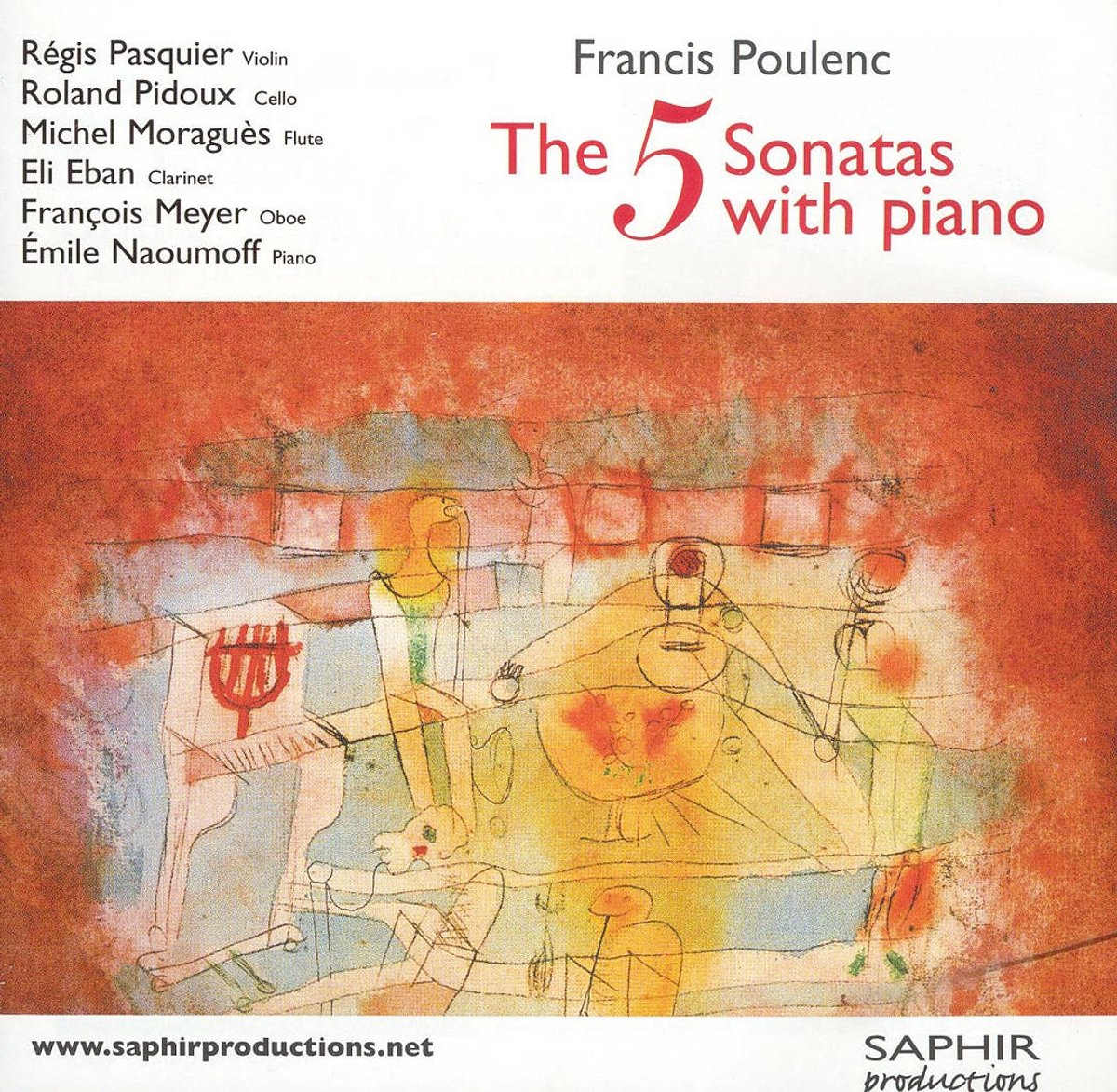 The 5 Sonatas With Piano