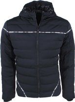 Deeluxe - Heren Winterjas - Capuchon - Model Holyson - Zwart