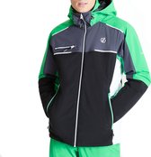 Dare 2b Wintersportjas - Maat S  - Mannen - zwart/grijs/groen/wit