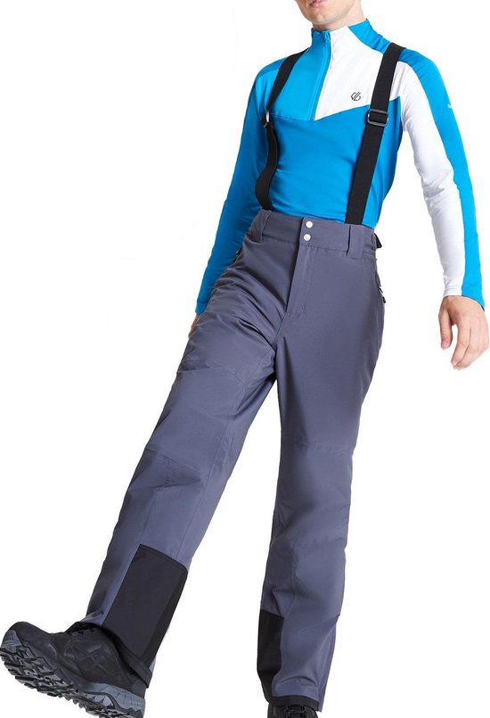 Pantalon de sports d'hiver Dare 2b - Taille L - Homme - Gris foncé / noir