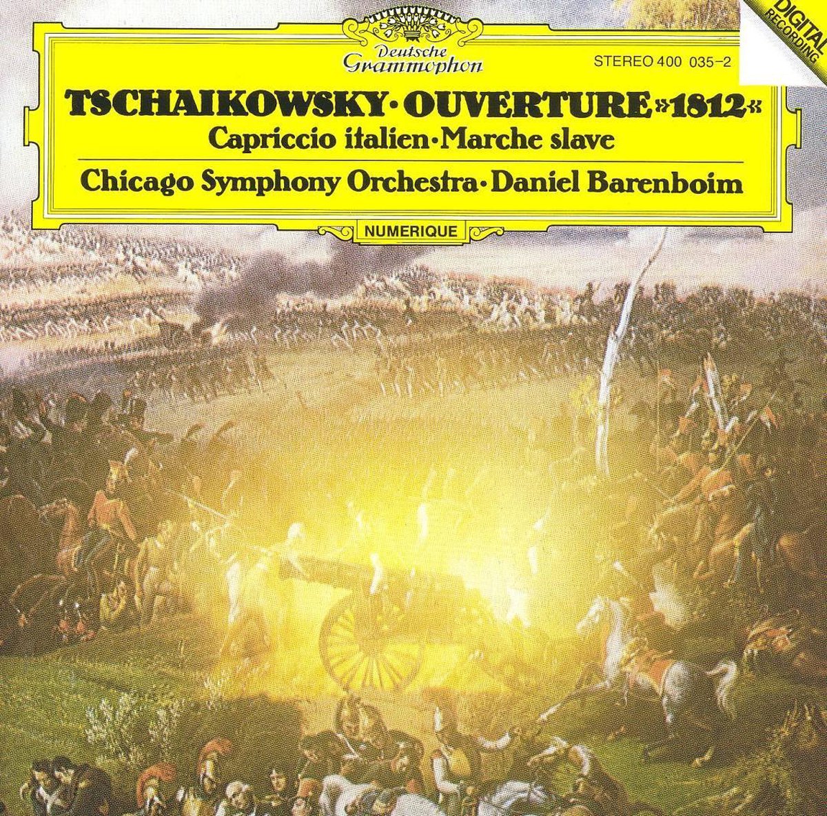 Tchaikovsky: Ouverture 1812; Capriccio italien; Marche slave