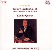 Haydn: String Quartets, Op. 76, No. 4 "Sunrise", No. 5, No. 6