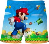 Mario korte broek - reus - maat 116 - kinderen