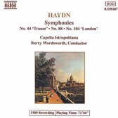 Haydn: Symphonies 44, 88 & 104