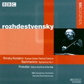 Rimsky-Korsakov; Russian Easter Festival Overture; Rachmaninov: Symphony No. 1; Prokofiev: Ode to the End of the War