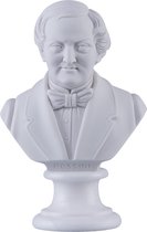 Albast borstbeeld Rossini - 30 cm
