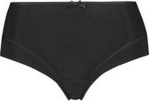 RJ Pure Color Dames Hipster Brief Zwart S