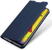 Samsung Galaxy M31 Wallet Case Slimline | DUX DUCIS | Blauw