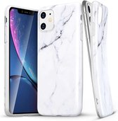 Hoesje Apple iPhone 11 Case Marble | ESR | Wit