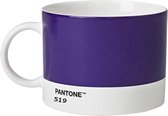 Pantone Theekop en schotel - Bone China - Violet 519 C
