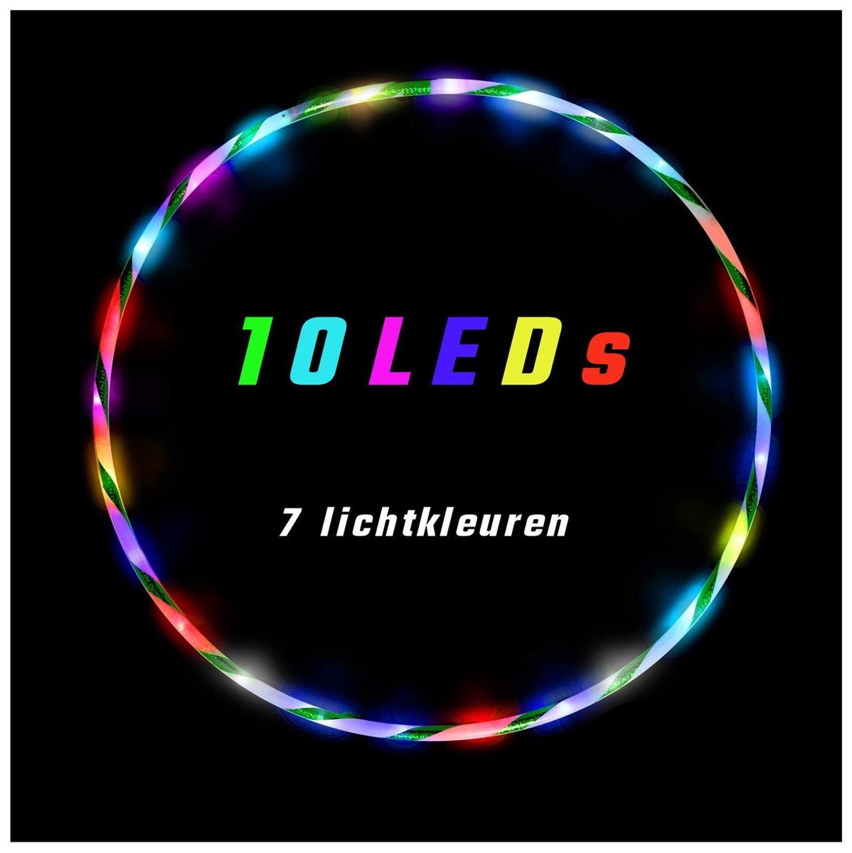 Stevige Led Hoelahoep voor kinderen Kleine hoepel Ø60 cm