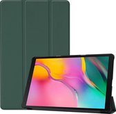 Samsung Galaxy Tab A 10.1 (2019) Hoesje Book Case Hoes - Donker Groen