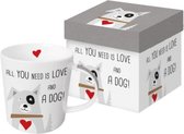 Mok met hond:  All You need is Love and A Dog!