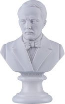 Albast borstbeeld Puccini - 15 cm