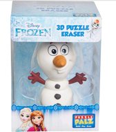 Disney Frozen Olaf figuur 3D Puzzel Gum XL 9x12cm speelgoed - Viros