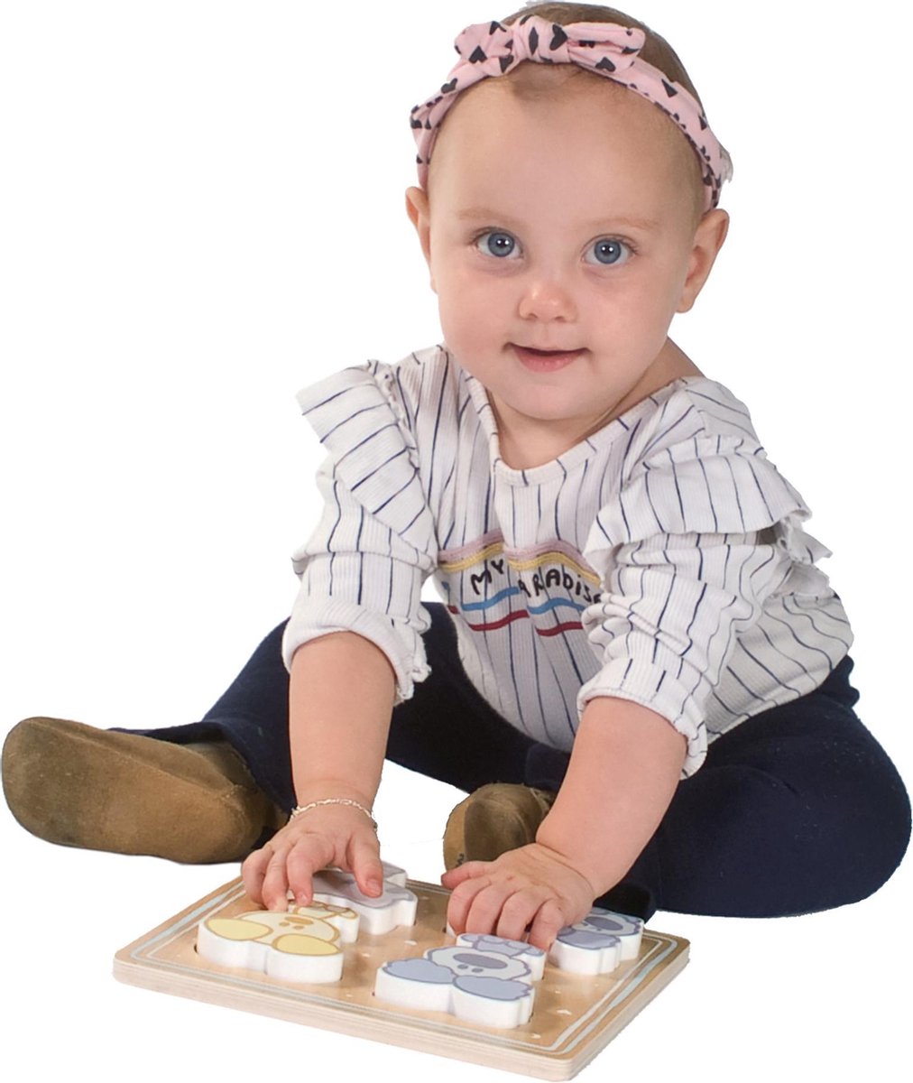 Woezel & Pip Baby Houten Puzzel 2001983