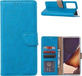 Samsung Galaxy Note 20 Ultra - Bookcase Turquoise - portemonee hoesje