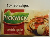 Pickwick kruidenthee - Turkish apple - multipak 10x 20 zakjes