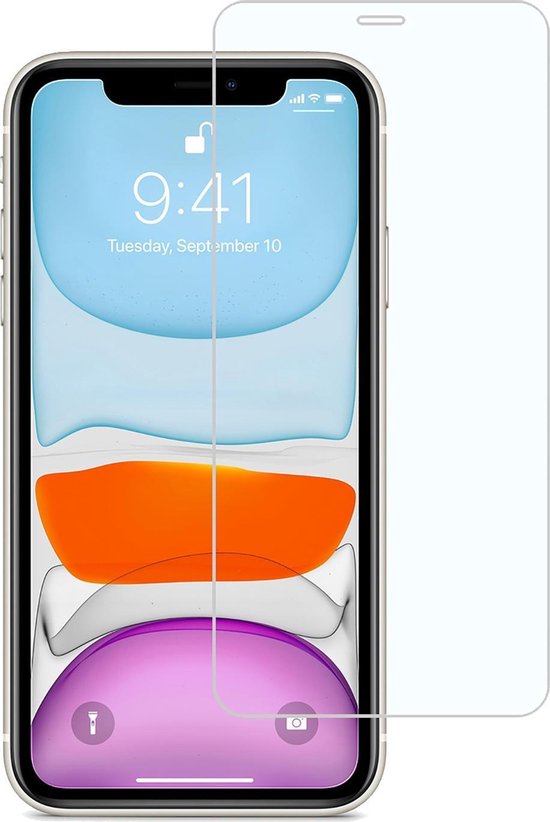 2X Protecteur d'écran en verre trempé iPhone XR - protection en verre -  verre blindé