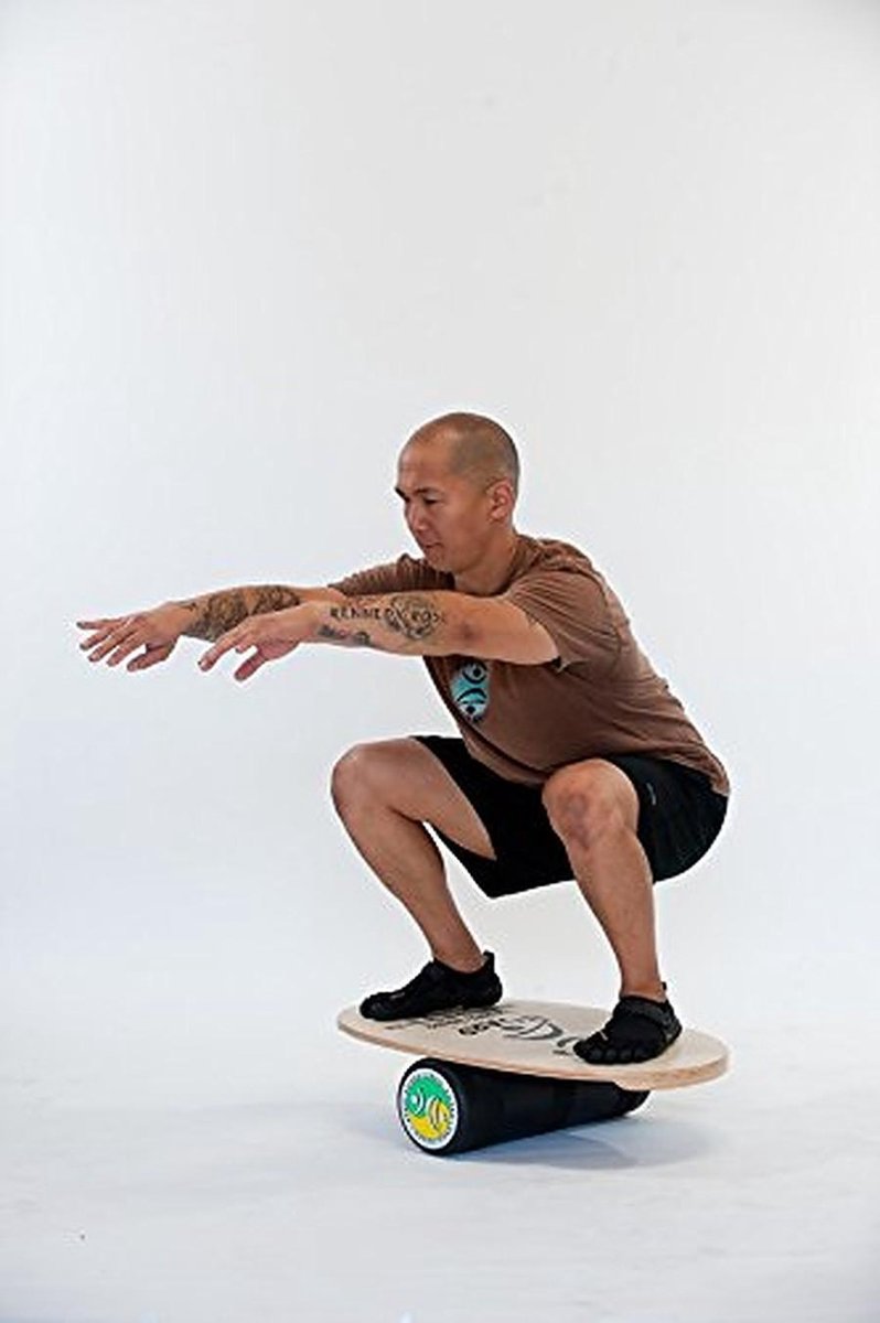 Indo Balance Board Original Natural Training Balans Training Complete... bol