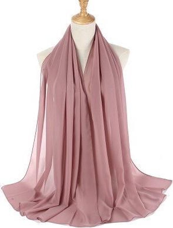 Elegante stola voor dames, ceremonie, chiffon, effen, wikkelstola, sjaal voor dames, zomer, stola, satijn, chiffon, schouderdoek voor avondjurken, bruiloften, feesten, geschenken, 180 x 70 cm, Rood