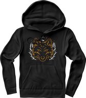 Wolf hoodie Heren – Wolven hoodie met capuchon Dames – Perfect  Wolfmerch sweater - Wolvenkop hoodie Cadeau – Dieren Hoodie  - Maat L