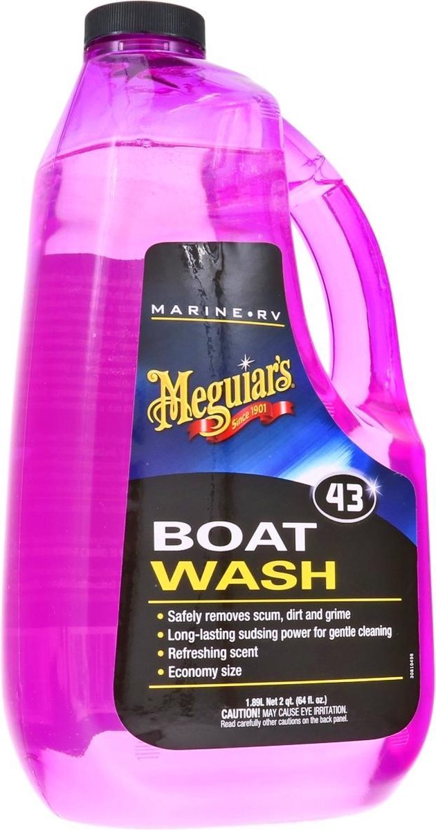 Meguiar's Marine RV / Boat Wash - 1,89L - pH-neutrale formule - Bootshampoo
