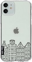 Casetastic Apple iPhone 12 / iPhone 12 Pro Hoesje - Softcover Hoesje met Design - Amsterdam Canal Houses Print