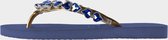 Uzurii Heart Blue Dames Slippers Navy Blue |  Blauw | Kunststof | Maat 35/36