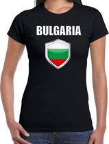 Bulgarije landen t-shirt zwart dames - Bulgaarse landen shirt / kleding - EK / WK / Olympische spelen Bulgaria outfit M